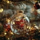 thumbnail image 3 of Adorno Navideño Musical de Acrílico con Cinta Colgante | Decoración para Árbol con Notas Musicales | Acabado Duradero y Resistente a Rayones | Regalo Ideal para Músicos, Cantantes y Compositores | Gu, 3 of 6