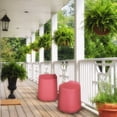 thumbnail image 2 of Regency Dott Plastic Stackable Stools (Set of 2)- Red Raspberry, 2 of 9