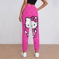 thumbnail image 3 of Hello Kitty Women's Lounge Joggers Sweatpants Athletic Yoga Pants with Pockets, 3 of 8