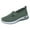 Green, variant on Ruyang Womens Slip On Walking Shoes with Arch Support,Woven Orthopedic Breathable Soft Shoes,Non Slip Breathable Tennis Shoes