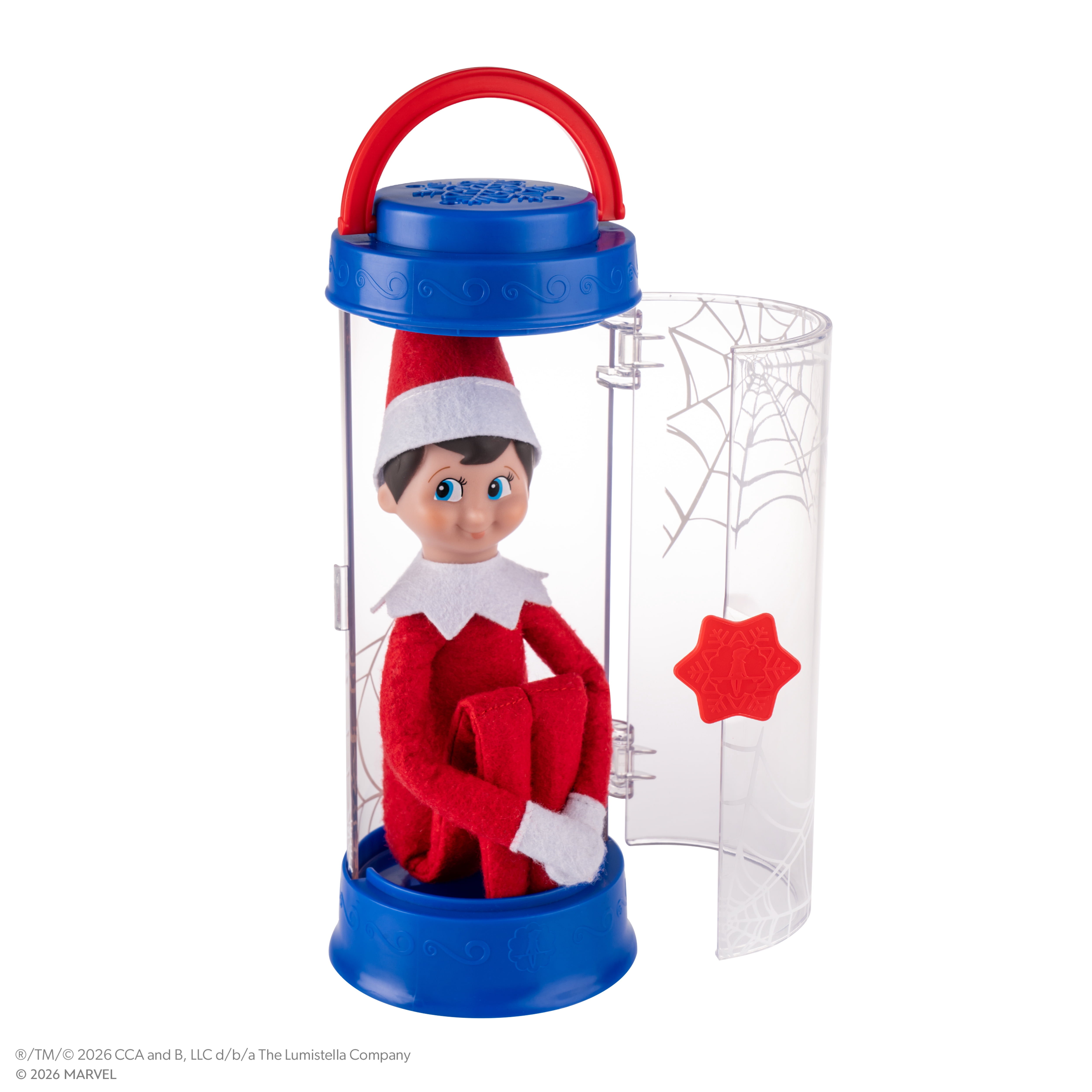 The Elf on the Shelf Marvel Spider-Man Scout Elf Carrier - Scout Elf Not Included
