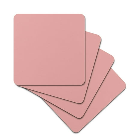 

Rubber Square Coasters with Exquisite Solid Color Style Not Easily Deformed Soft and Have Thermal Insulation Properties