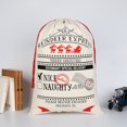 thumbnail image 1 of Kmbangi Christmas Gift Drawstring Bag with Cartoon Letter Decoration, 1 of 7
