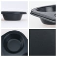 thumbnail image 3 of Unique Bargains Nonstick Cupcake Pan with 6 Cups Black 10.4*10.4*1.2in, 3 of 6