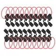 thumbnail image 2 of Support de Fusible ATO, 20 Pcs Support de Fusible Auto 12V en Ligne Clarté Remarquable, 2 of 7
