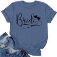 thumbnail image 1 of Daznico Hauts pour Femmes, Hauts d'Été pour Femmes, T-Shirts Décontractés à Col Rond et Manches Courtes pour l'Été, T-Shirts pour Femmes, Chemise pour Femmes, 1 of 2