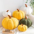thumbnail image 3 of Oreiller 35 cm Pumpkin Oreiller blanc mignon lavable confortable Pumpkin Plux Plux pour la décoration d'Halloween, 3 of 8