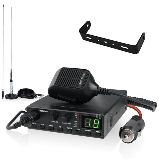 Camionero CB Radio Retevis MB2 de 40 canales AM/FM de largo alcance
