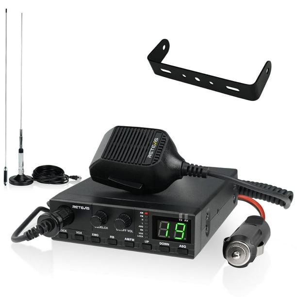 Camionero CB Radio Retevis MB2 de 40 canales AM/FM de largo alcance