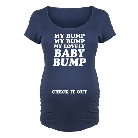 

Bloom Maternity - My Lovely Baby Bump - Maternity Scoop Neck T-Shirt