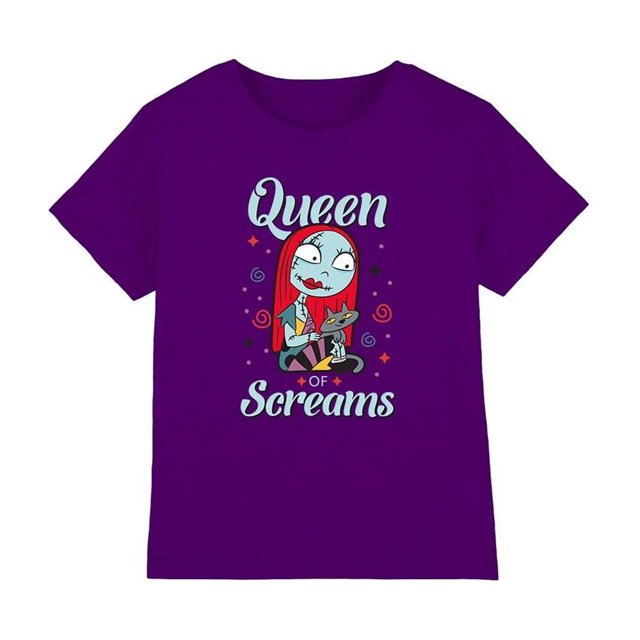 The Nightmare Before Christmas T-Shirt Reine Sally pour Garçons/filles