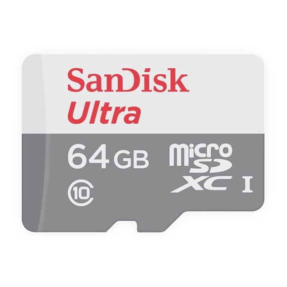 Tarjeta de memoria SanDisk 64GB microSD Class 10 para tablets Fire