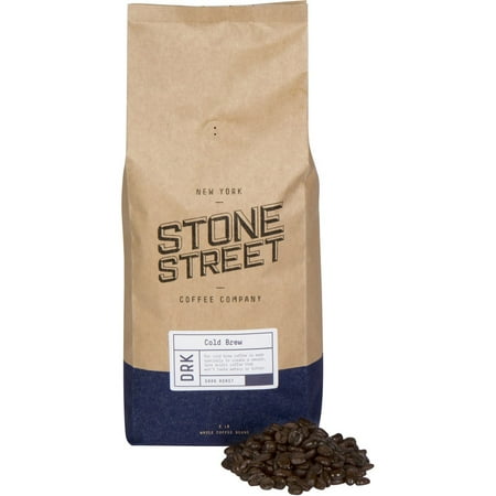 Stone Street Coffee Cold Brew Reserve Colombian Single Origin Whole Bean Coffee - 2 lb. Bag - Dark (Best Beans For Cold Brew)