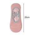 thumbnail image 3 of CSChome Yoga Socks with Strap Design 1 Pair Yoga Boat Anti-skid Silicone Grip Bottom Solid Color High Elasticity Sweat Absorption Adult Home Pilates Dance, 3 of 7