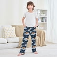 thumbnail image 6 of Dog Cloud Pattern Pajama Pants Soft Lightweight Lounge Pants Bottoms Sleep Pants Warm Comfy, 6 of 9