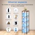 thumbnail image 4 of Estante para Garrafon de Agua 4 Niveles con Tablas, Porta Garrafon,Estante de Almacenamiento,Soporte para Botella de Agua de 5 Galones, Rack de Acero Inoxidable Estable y Seguro, 4 of 8