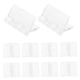 thumbnail image 3 of FUTUREORYY 10 Pcs Charnière de Support Pliable Transparente pour Petits Cabinets et Boîtes, 3 of 8