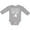 AC-Heather Grey, variant on Inktastic Dirt Biking Motocross Future Dirt Biker Boys or Girls Long Sleeve Baby Bodysuit