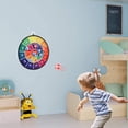 thumbnail image 2 of Casewin Kids Game Dart Board Set, 28.7 Inches Large Fabric Dartboard with Hook and 16 Sticky Balls, 2022 Upgrade Safe Dart Game Toy Gift for Boys Girls Children Indoor Outdoor Activity Party Games, 2 of 5