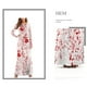 thumbnail image 4 of Horrible vestido de una pieza de manga larga con cuello redondo y sangre, vestido de fiesta de Halloween para mujer, talla L/XL (blanco), 4 of 5