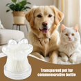 thumbnail image 2 of Pet Fur Commemorative Key Chain Paw Shape Dog Gift Hair Container Memorial Capsule Storage, 2 of 8