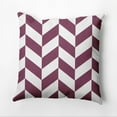 thumbnail image 2 of Simply Daisy 16" x 16" Geometric Polyester Indoor/Outdoor Pillow, Purple (1 count), 2 of 5