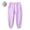 A86 Purple, variant on Xdegoge Baby Fleece Lined Jogger Pants, Soft and Warm Toddlers' Sweatpants with Elastic Cuffs