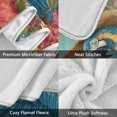 thumbnail image 3 of Wobogo Blue Macaw Flannel Fleece Bed Blanket as Bedspread Coverlet Sofa blankets (50x60in) Soft Lightweight Warm and Cozy, 3 of 7