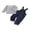 White, variant on Cjfdfy Newborn Baby Boys Girls Outfit, Long Sleeve Crew Neck Stripes Romper With Denim Overall Pants Fall Outfit Clothing Set Cute Baby Boys Girls Overalls Clothes