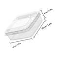thumbnail image 2 of ADDHAT 2Ud Caja Transparente Para Multi Función De Queso Accesorio Hogar, 2 of 8