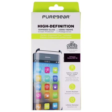 PureGear HD Tempered Glass Screen Protector for Samsung Galaxy S20+ 5G