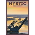 thumbnail image 4 of Mystic, Connecticut, River, Lithograph (1000 Piece Puzzle, Size 19x27, Challenging Jigsaw Puzzle for Adults and Family, Made in USA), 4 of 4
