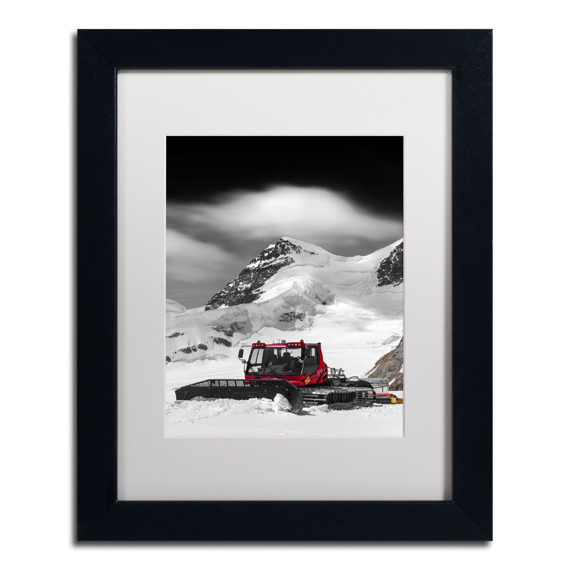 Trademark Fine Art "Tranquil Scene" Canvas Art by Philippe Sainte-Laudy, White Matte, Black Frame