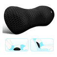 thumbnail image 2 of "Almohada Lumbar Cojin Silla Oficina Respaldo Lumbar Auto Belug, Negra ", 2 of 5