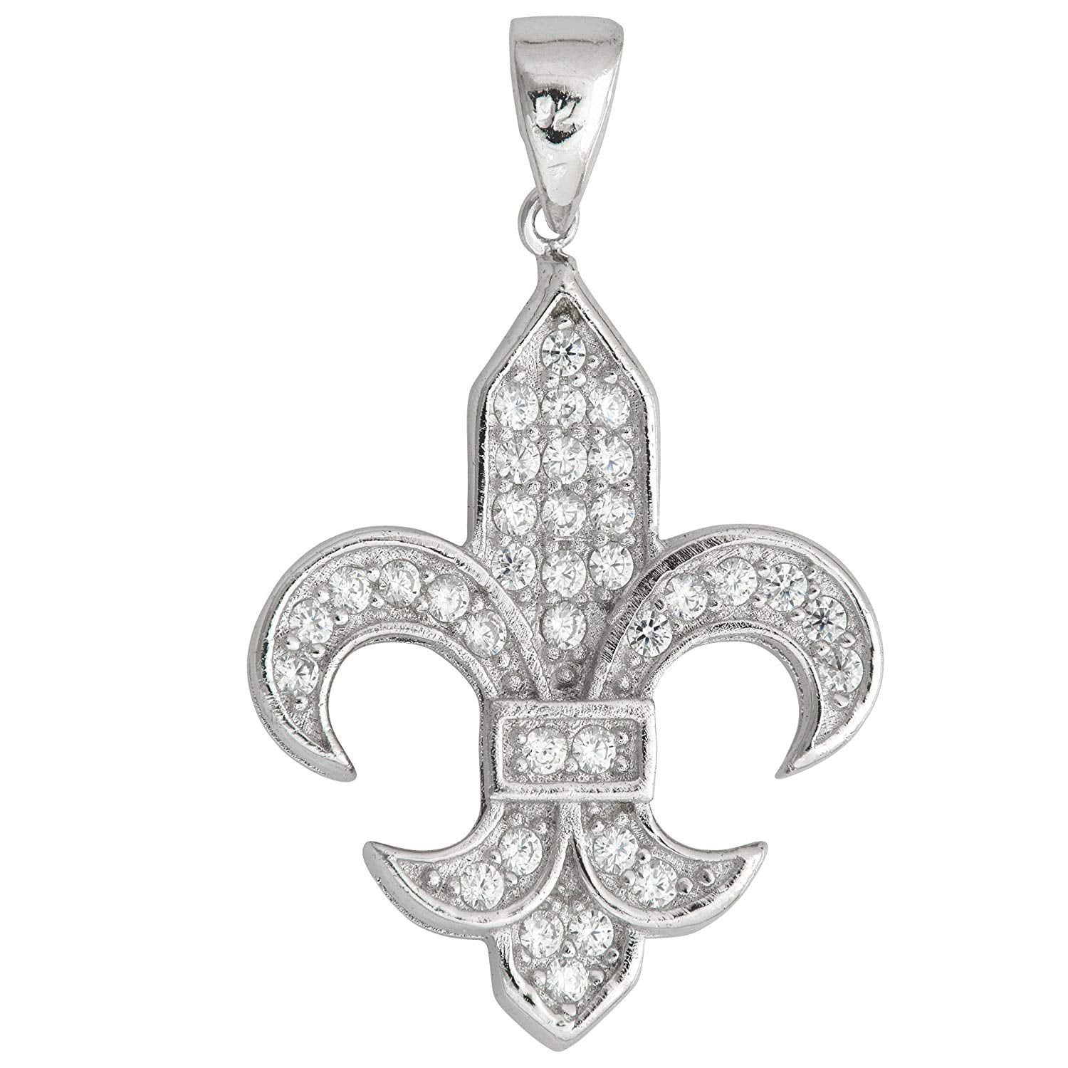 Sterling Silver Fleur De Lis Pendant