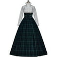 thumbnail image 5 of Victorian Caroler Costume - Classic Charles Dickens Holiday Dress, 5 of 7
