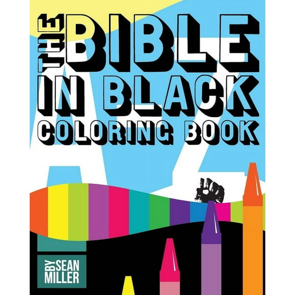 The Bible in Black Coloring Book, (Paperback)