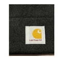 thumbnail image 4 of Carhartt Unisex Watch Hat Black Cuffed Acrylic Beanie Warm Winter Hat Work Wear, 4 of 4