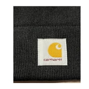 Carhartt Unisex Watch Hat Black Cuffed Acrylic Beanie Warm Winter Hat Work Wear