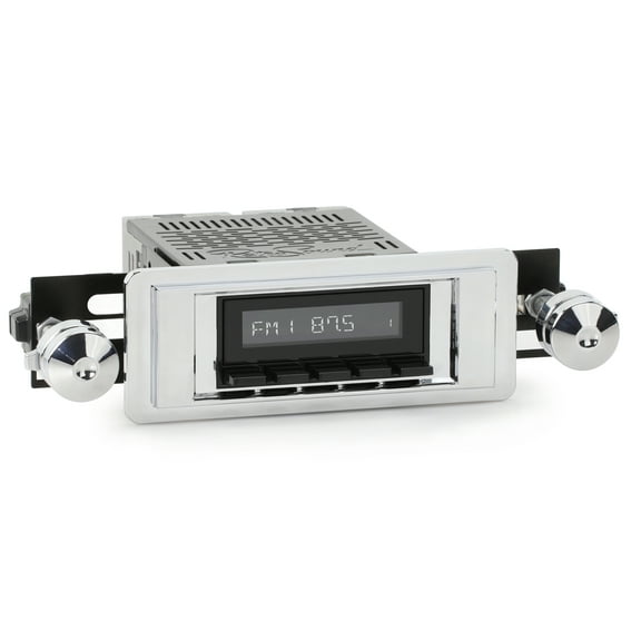 RetroRadio Compatible with 1957 Pontiac Super Chief Features Include Bluetooth, USB, AM/FM HB-M2-102-02-72PT