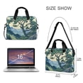 thumbnail image 3 of FORMRS 16" Laptop Bag Carrying Sleeve Case with Handle Travel Shoulder Briefcase, Retro Tree, 3 of 8