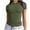 Army Green1, variant on AherBiu Summer Tops for Women Stretch Slim Fitted Short Sleeve Crewneck Basic Comfy Undershirt Tees