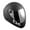 Matt Black, variant on TSG - Pass Pro Full-face Helmet w/Two Visors | Performance Helmet for Downhill Skateboarding, Red