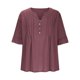 thumbnail image 4 of Eres Más Que una Camisa de Puntuación de Prueba Sexy de Manga Corta Lentejuelas Suelta Camisa de Blusa con Cuello en V, Poliéster, 4 of 9