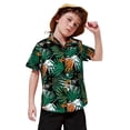thumbnail image 3 of WOYY Toddler Boys Hawaii Beach Shirt Summer Vacation Short Sleeve Button Shirt, Sizes 6M-8Y, 3 of 3