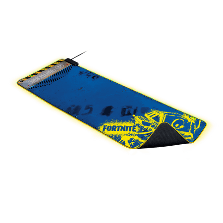Razer Goliathus Micro-Textured Surface Gaming Mouse Pad with Chroma RGB Lighting - Fortnite Edition - Blue