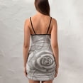 thumbnail image 4 of Ladies Elegant Sling Sleeveless Sexy Dress rose, 4 of 6