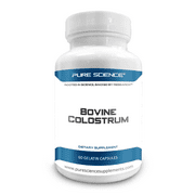 Pure Science Bovine Colostrum 500mg (Immunoglobulin >/30%) Supplements – 60 Capsules