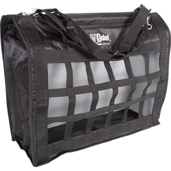 Cashel Slow Feed Top-Load Hay Bag Black