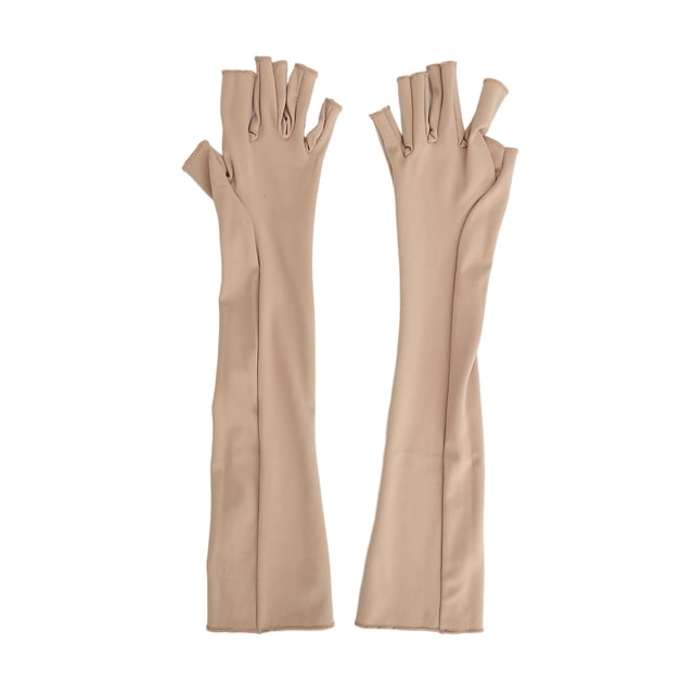 Compression Arm Sleeves for Soreness, Stiffness & Inflammation, Reduce Rheumatism, Osteoarthritis & Raynaud Syndrome, Fingerless Design, Breathable & Comfortable, Medium Size